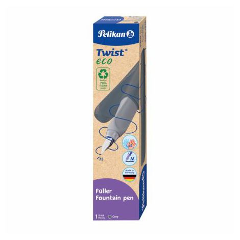 Pióro wieczne Pelikan Twist Eco Szare - 3